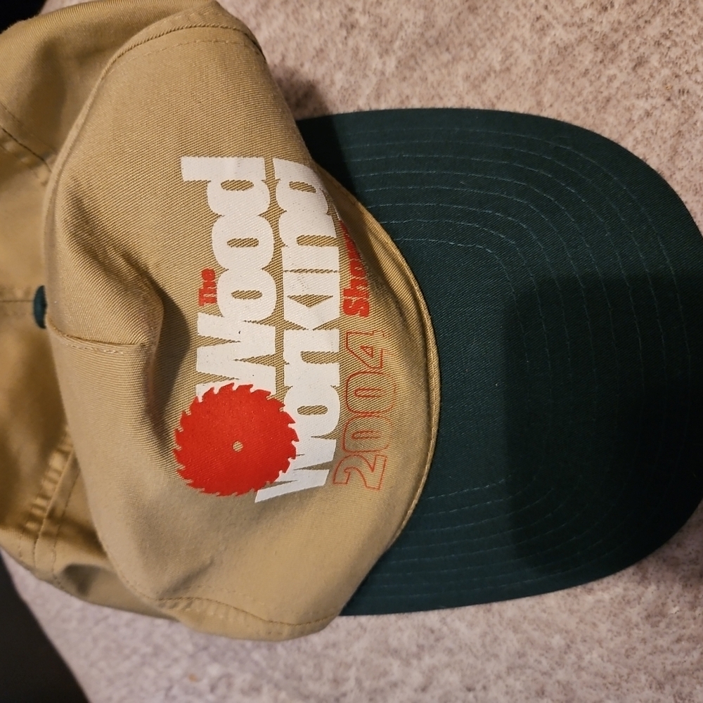 The Woodworking Show 2004 Vtg Baseball Cap Mens Hat (A-43)